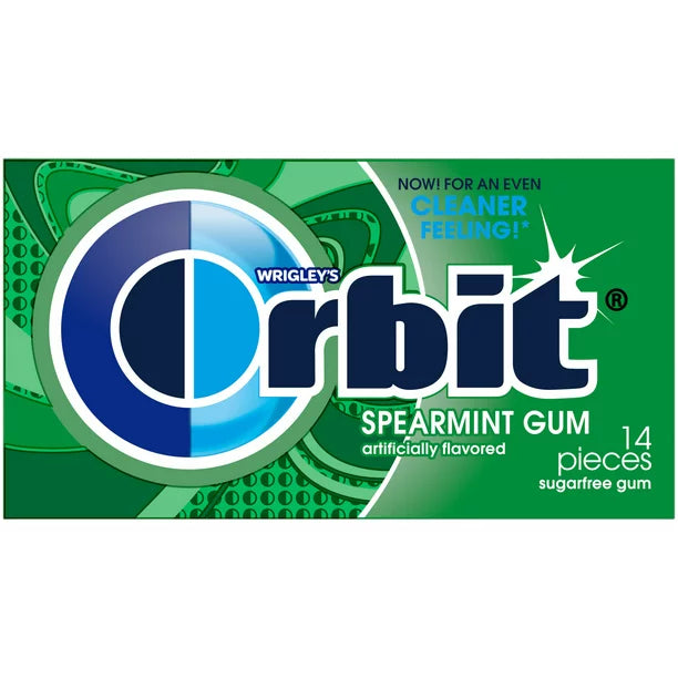 WRIGLEY'S ORBIT SUGAR FREE GUM