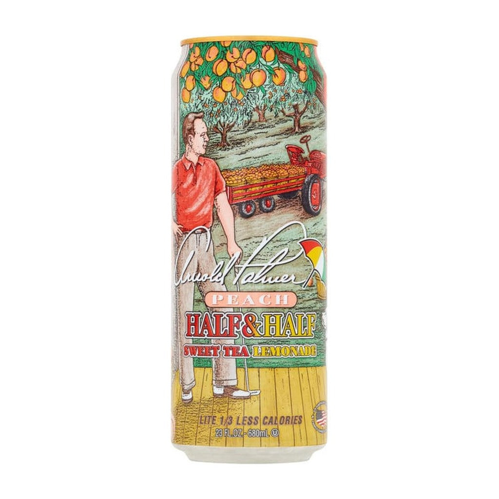 Arizona Arnold Palmer Peach Half & Half Sweet Tea Lemonade 23 fl. oz