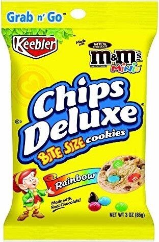 Keebler Chocolate Chip And Rainbow Cookies 3 Ounce