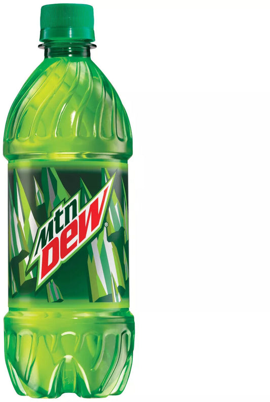 Mountain Dew Soda, 20 oz