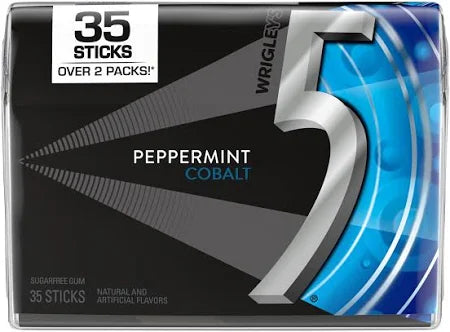 5 SUGAR FREE GUMS