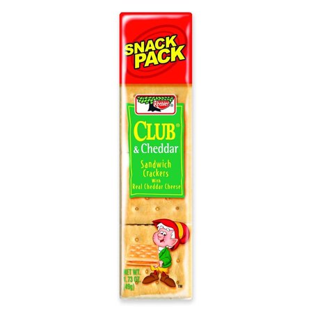 Keebler Club And Cheddar Sandwich Crackers