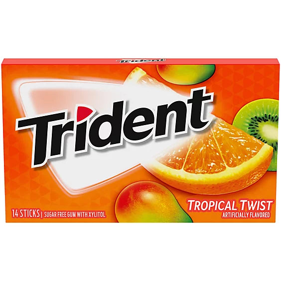 TRIDENT SUGAR FREE GUM