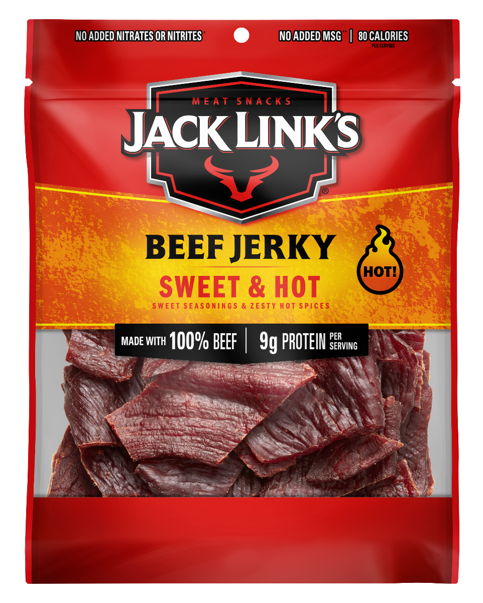 JACK LINK'S SWEET & HOT BEEF JERKY