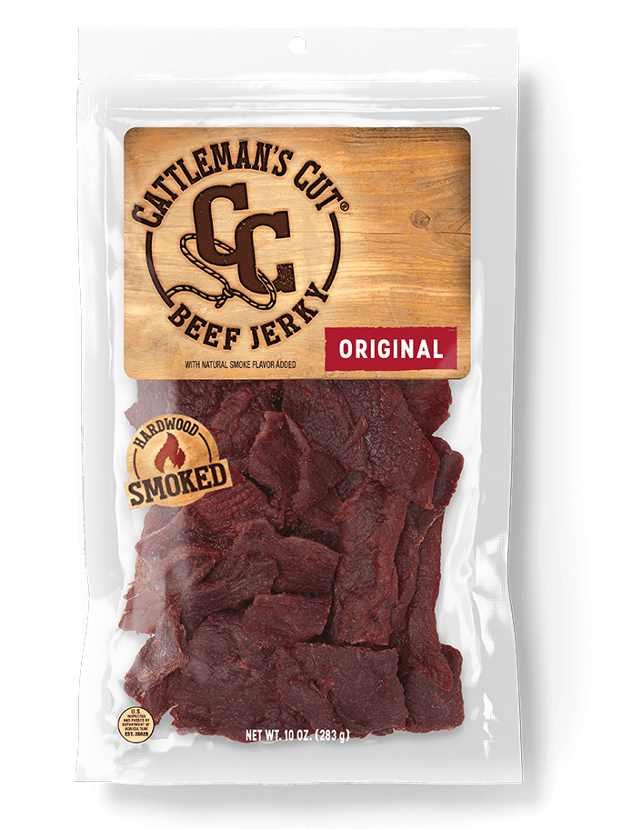 CATTLEMAN'S CUT ORGINAL BEEF JERKY 10 OZ