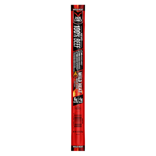 JACK LINK'S WILD HEAT BEEF JERKY STICK